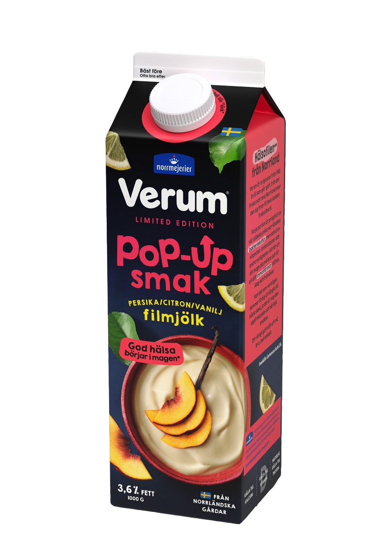 filmjölk persika citron och vanilj